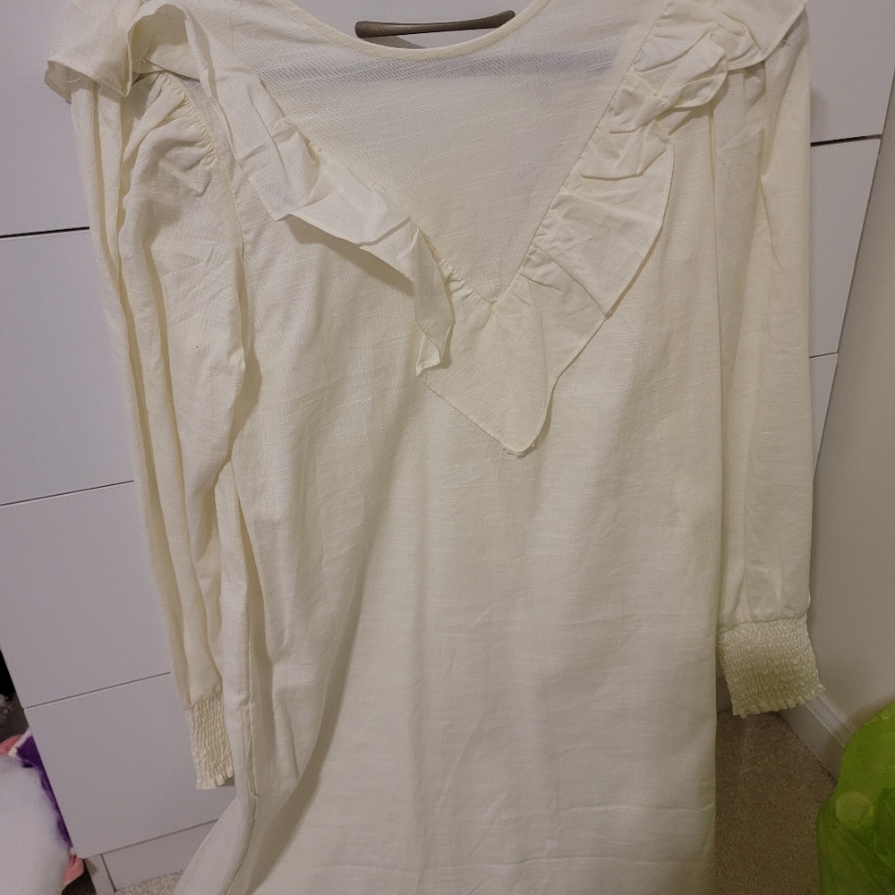 Shirt dress long sleeve